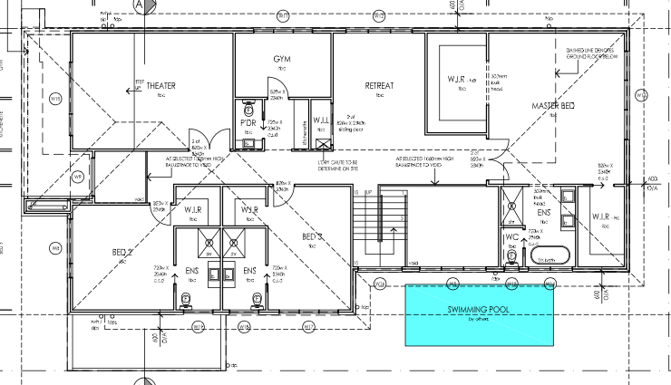 Double Storey Annapurna First Floor plan